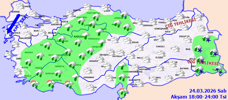 Meteoroloji saat vererek uyardı: Şakır şakır yağacak... Bu illere dikkat - Resim: 3