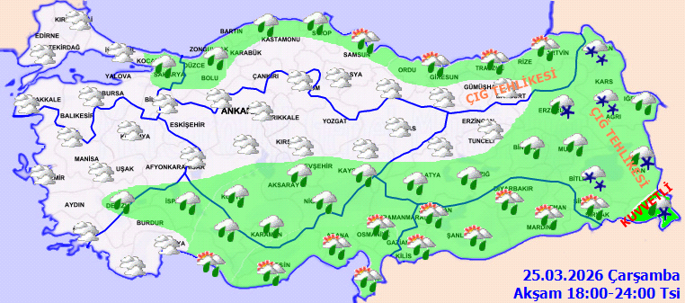 Meteoroloji şehir vererek çok şiddetli uyardı: Dışarı çıkmadan önce bir kere daha düşünün - Resim: 3