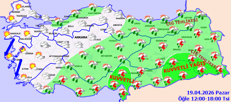 Meteoroloji uyardı: Ege’de fırtına, Doğu’da kar - Resim: 2