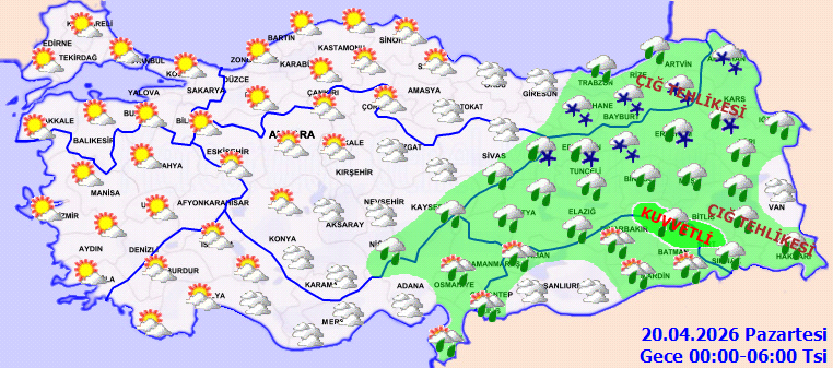 Meteoroloji uyardı: Ege’de fırtına, Doğu’da kar - Resim: 4