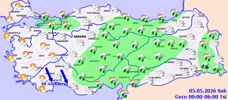 Meteoroloji 5 il için ‘kırmızı kod’ verdi: Çok kuvvetli sağanak vuracak - Resim: 4