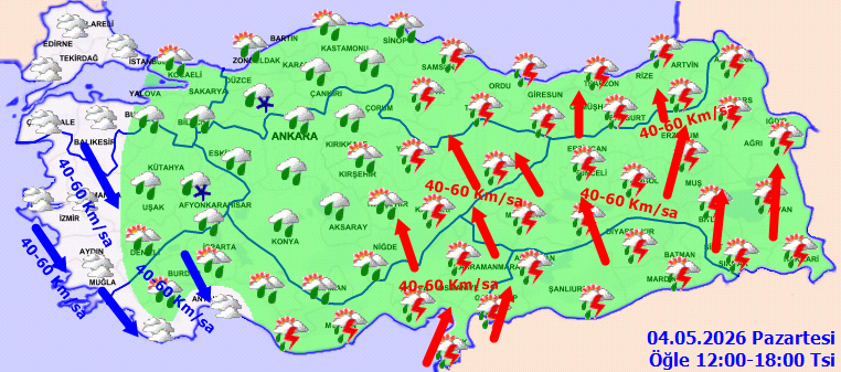 Meteoroloji 5 il için ‘kırmızı kod’ verdi: Çok kuvvetli sağanak vuracak - Resim: 2