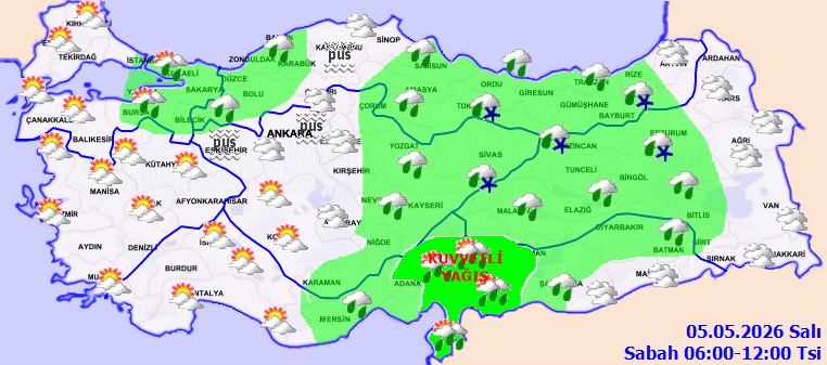 Meteoroloji tarih vererek 7 ili uyardı: Sıcaklık artıyor ama sağanak geliyor - Resim: 1