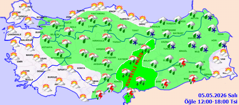 Meteoroloji tarih vererek 7 ili uyardı: Sıcaklık artıyor ama sağanak geliyor - Resim: 2