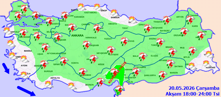 Meteoroloji tarih vererek şehir şehir uyardı: Sıcaklık düşüyor, gök gürültüsü sağanak geliyor - Resim: 3