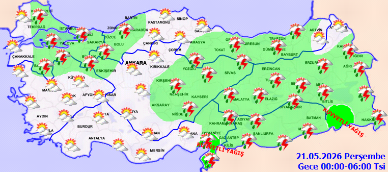 Meteoroloji tarih vererek şehir şehir uyardı: Sıcaklık düşüyor, gök gürültüsü sağanak geliyor - Resim: 4