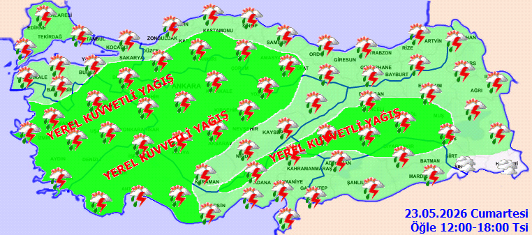 Meteoroloji 45 il için sarı kod verdi: Çok şiddetli gök gürültülü sağanak yağış geliyor - Resim: 3