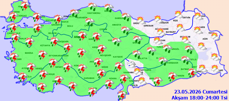 Meteoroloji 45 il için sarı kod verdi: Çok şiddetli gök gürültülü sağanak yağış geliyor - Resim: 4