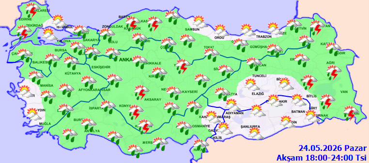 Meteoroloji 20 il için ‘sarı kod’ verdi: Sağanak yağış aniden bastıracak - Resim: 4