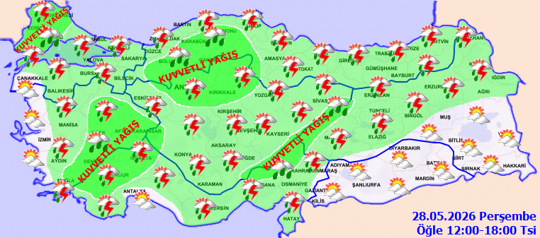 Bayramda hava bir anda değişecek: 15 il için sarı kodlu kuvvetli yağış uyarısı - Resim: 8