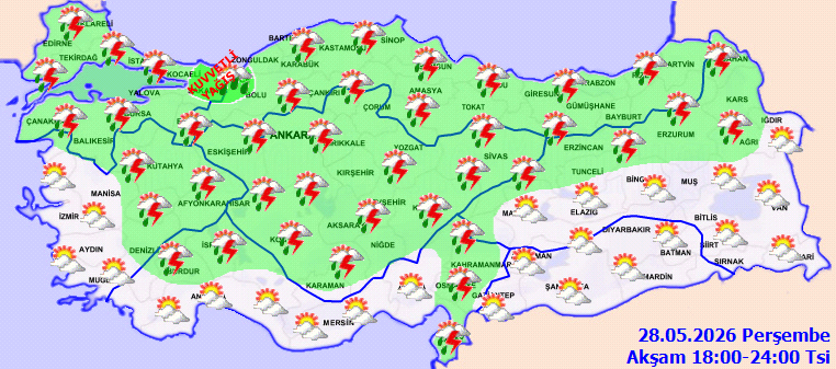 Bayramda hava bir anda değişecek: 15 il için sarı kodlu kuvvetli yağış uyarısı - Resim: 7