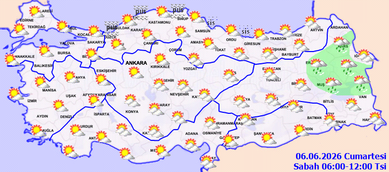 Meteoroloji paylaştı: Aniden bastıracak, sağanak sakır şakır yağacak - Resim: 1