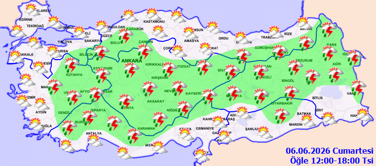 Meteoroloji paylaştı: Aniden bastıracak, sağanak sakır şakır yağacak - Resim: 2
