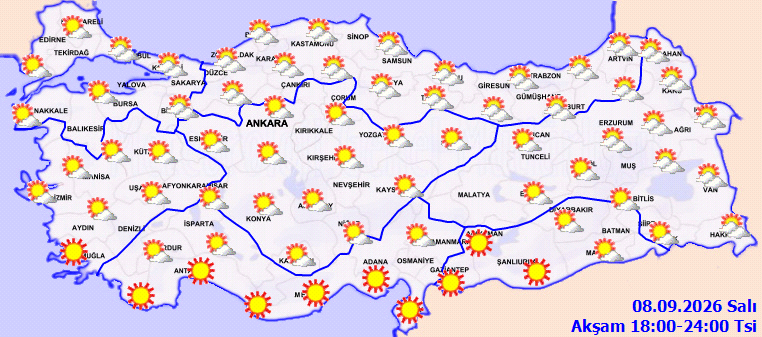Meteoroloji'den 5 bölgeye kritik uyarı: Kuvvetli rüzgar 60 km hızla esecek - Resim : 3