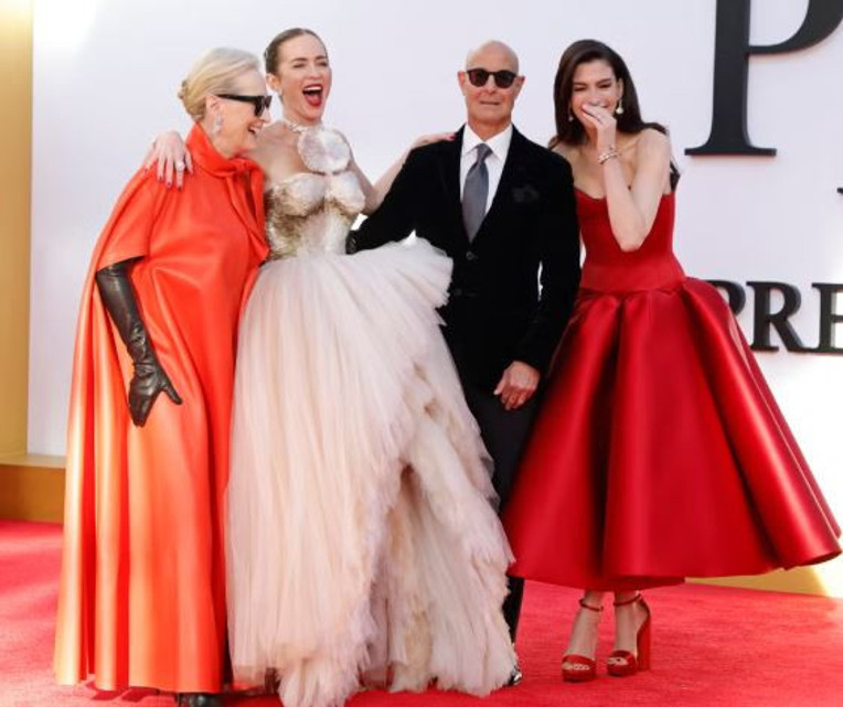 Hollywood yıldızları New York’u salladı: “Şeytan Prada Giyer 2” prömiyerinden görkemli anlar - Resim : 4