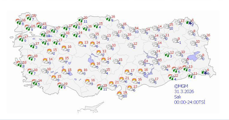 Meteoroloji’den 3 günlük kritik uyarı: Şiddetli sağanak ve fırtına hangi illeri vuracak? - Resim: 7