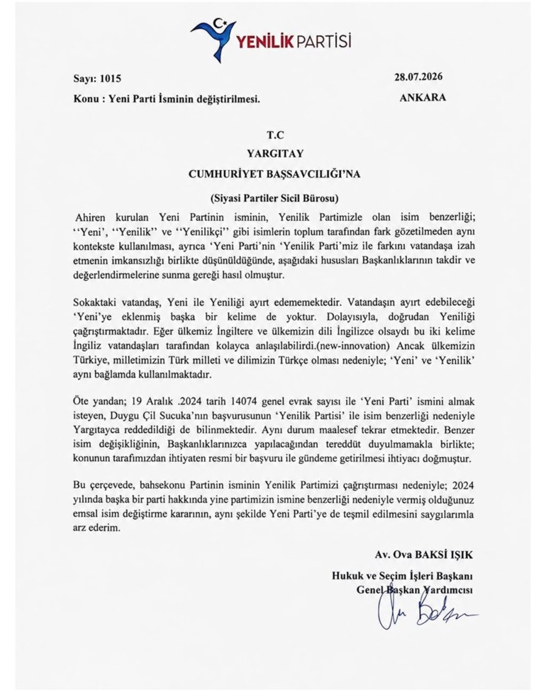 Murat Emir yanıtladı: YENİ Parti'nin adı değişecek mi? - Resim : 1