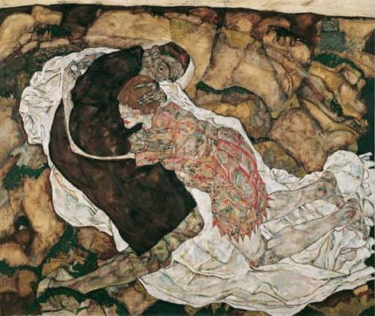 Altın değil, et ve kemik: Egon Schiele’nin tuvalindeki gerçek - Resim : 2