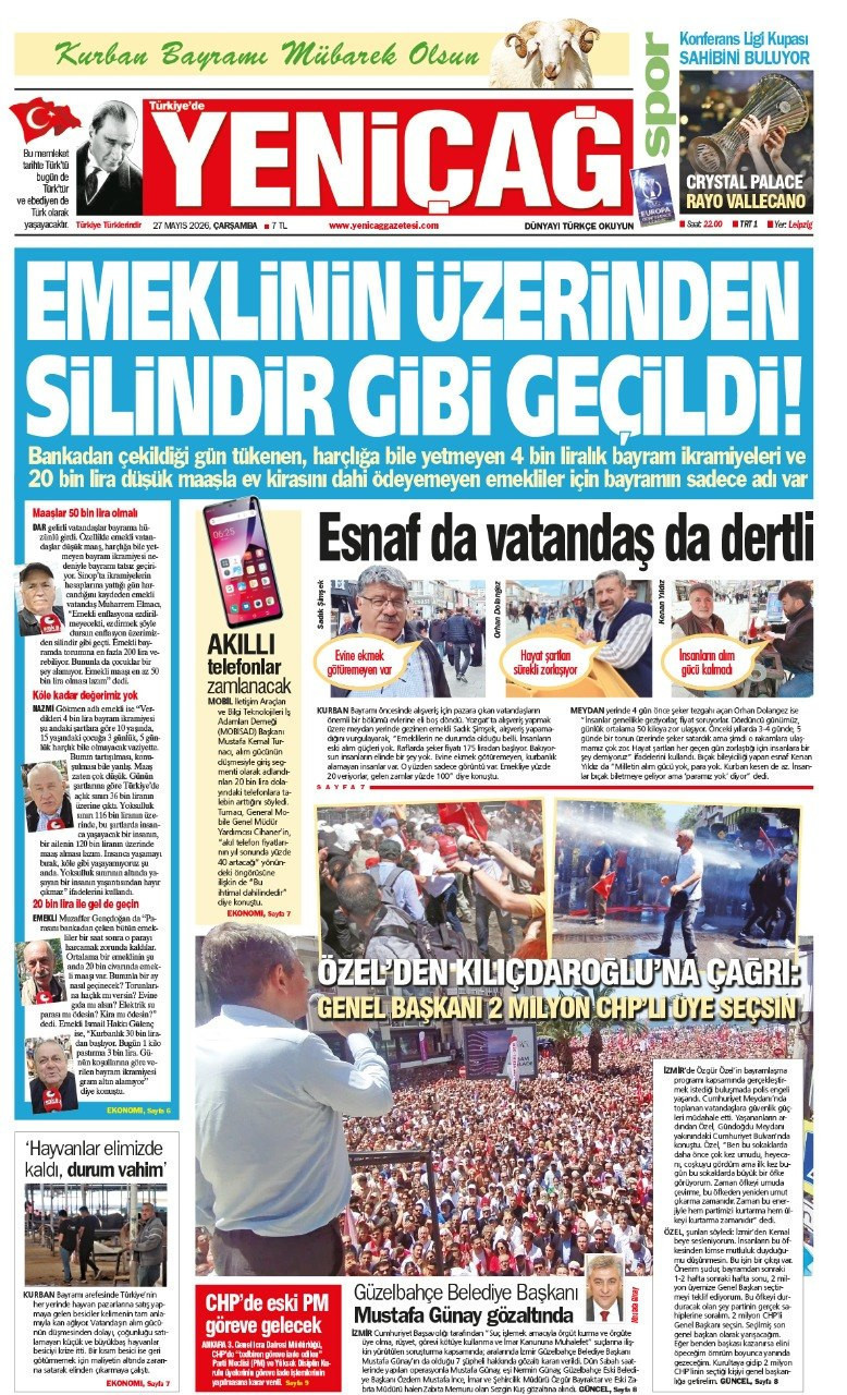 Yeniçağ Gazetesi: 'Emeklinin üzerinden silindir gibi geçildi' - Resim : 1