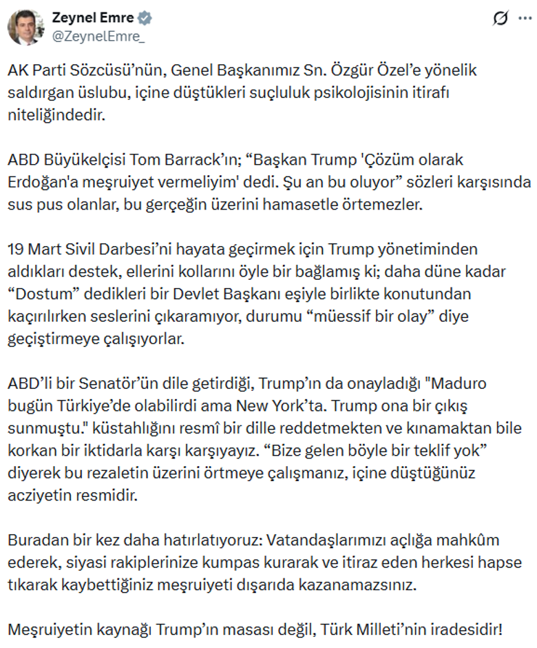 Özgür Özel’e bir dava daha: Nedeni mitingdeki sözleri - Resim : 1