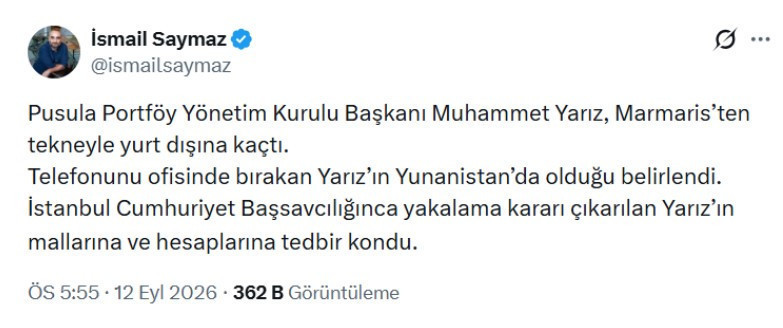 Pusula sahibinden “yurt dışına kaçtı” iddiasına yanıt - Resim : 2