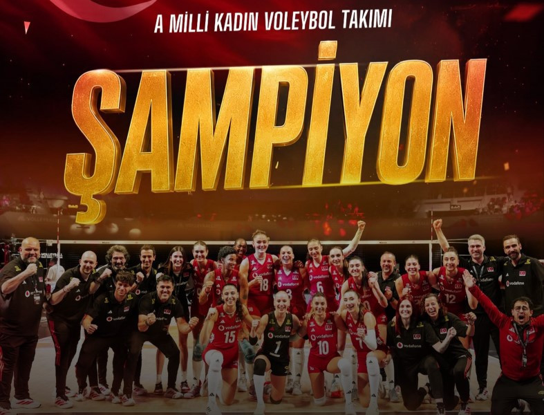 İletişim Başkanı Duran'dan Filenin Sultanları'na şampiyonluk mesajı - Resim : 1