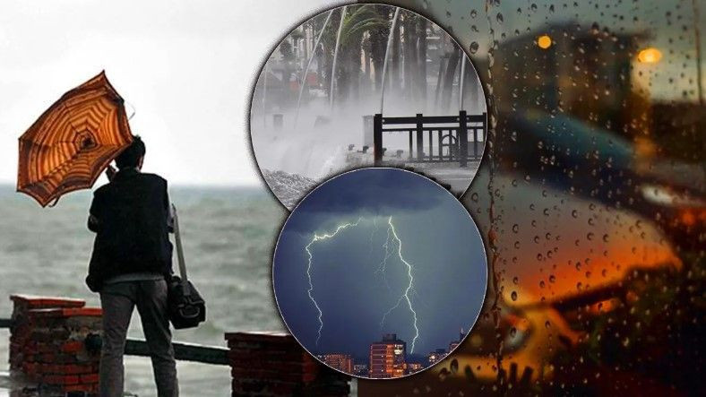 Meteoroloji tarih verdi: Gök gürültülü sağanak yağış geliyor - Resim: 8