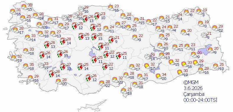 Meteoroloji tarih verdi: Güneş yerini gök gürültülü sağanak yağışa bırakacak - Resim: 4