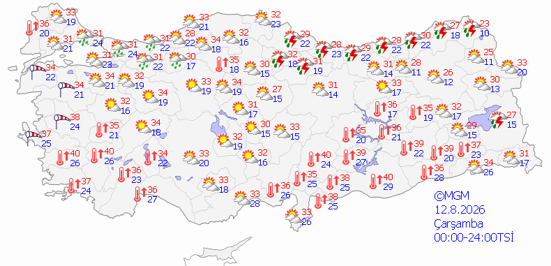 Meteoroloji bu hafta için tarih verdi: Gök gürültülü sağanak geliyor - Resim: 6