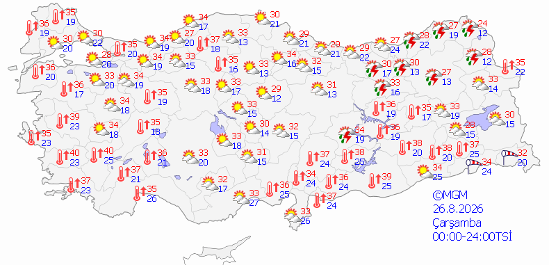 Meteoroloji'den son dakika uyarısı: 62 ilde sağanak yağış - Resim: 12