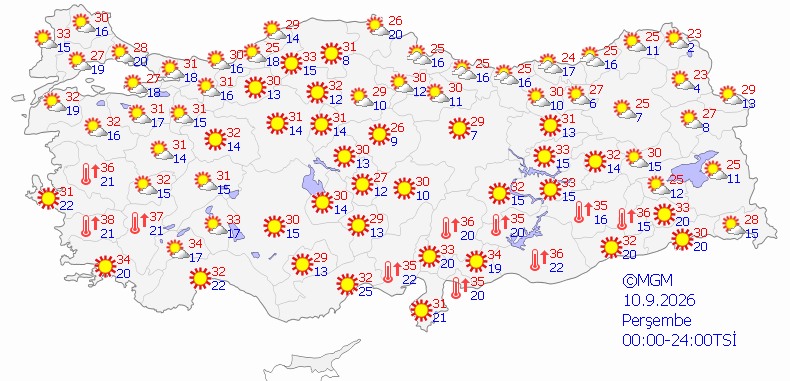 Meteoroloji gün gün açıkladı: İstanbul dahil 11 ile gök gürültülü sağanak yağış - Resim: 4