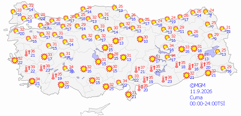 Meteoroloji gün gün açıkladı: İstanbul dahil 11 ile gök gürültülü sağanak yağış - Resim: 5
