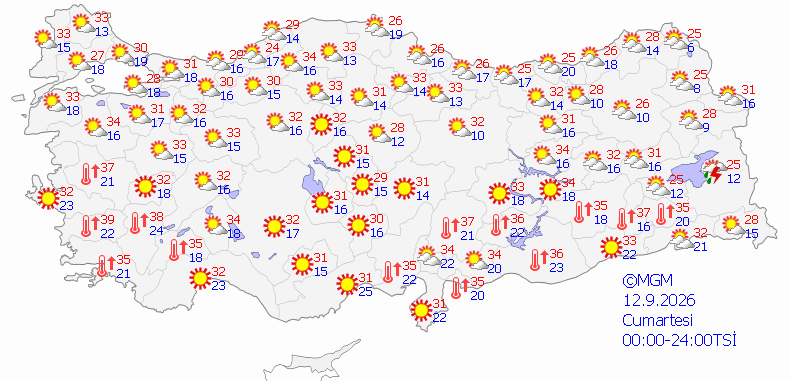Meteoroloji gün gün açıkladı: İstanbul dahil 11 ile gök gürültülü sağanak yağış - Resim: 6