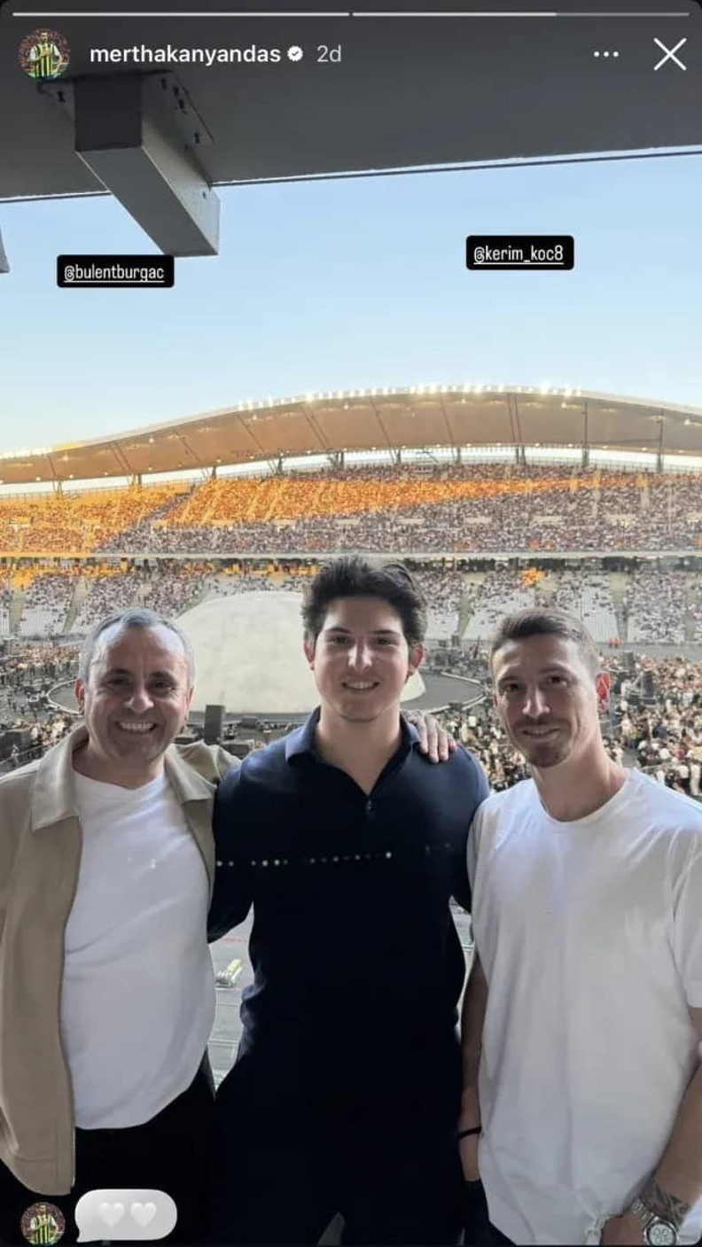 Mert Hakan Yandaş ve Kerim Rahmi Koç, Kanye West konserini beraber izledi - Resim : 1