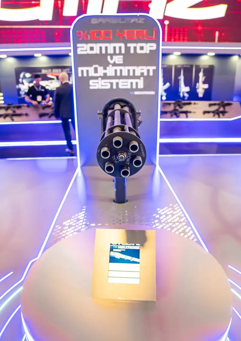 KAAN İçin geliştirildi: 6 namlulu sistem dakikada 2 bin atım yapacak - Resim : 1