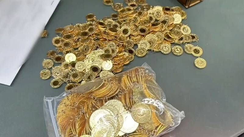 Servet değerinde sahte altın ele geçirildi - Resim: 3