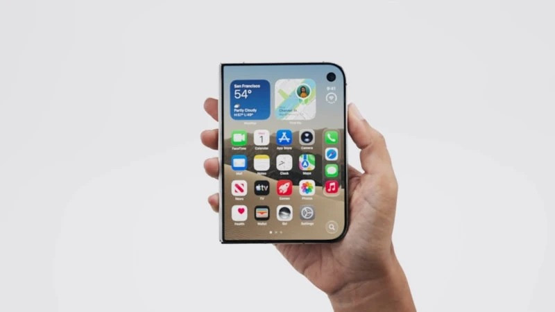 Apple'dan bir ilk: Katlanabilir iPhone Duo tanıtıldı - Resim : 1