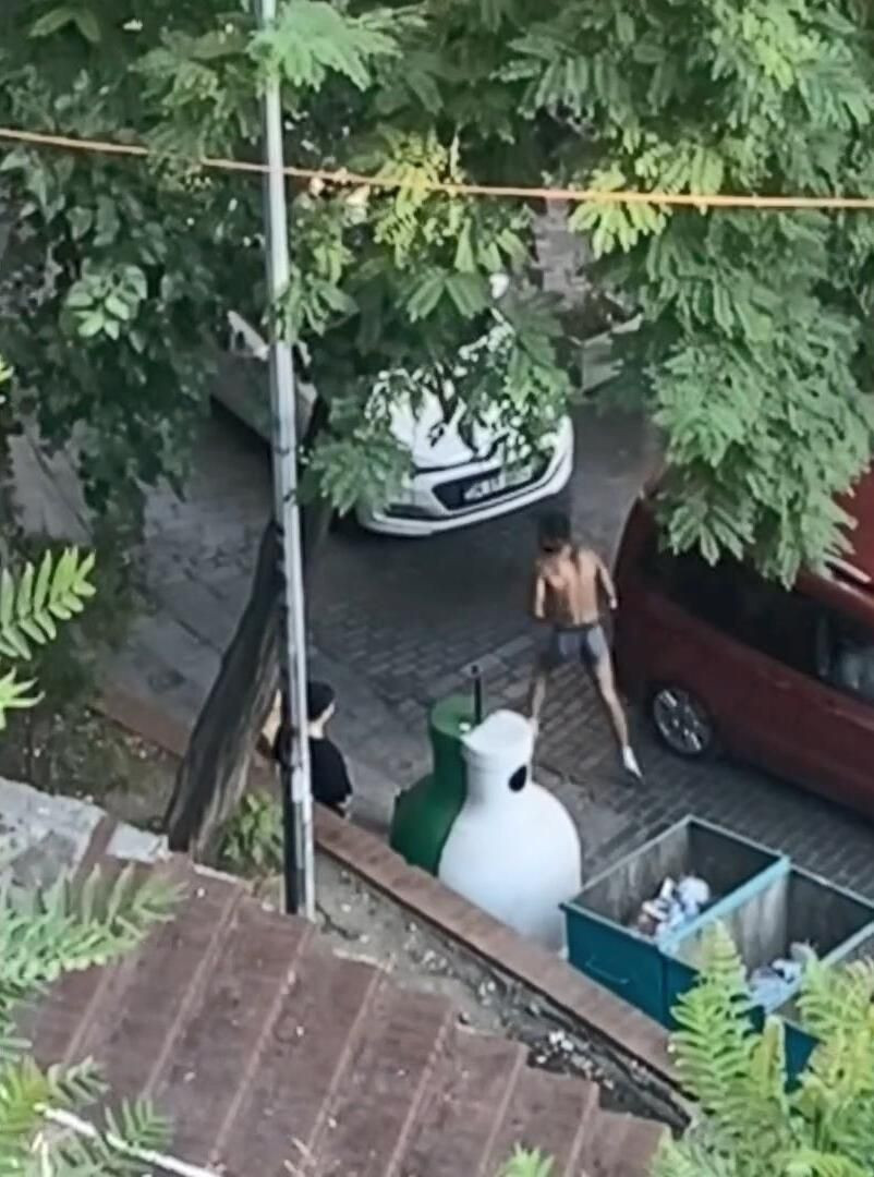 Yarı çıplak dehşet saçtı: Kazaya neden oldu: Kaçarken meydan dayağı ile nasibini aldı - Resim: 8