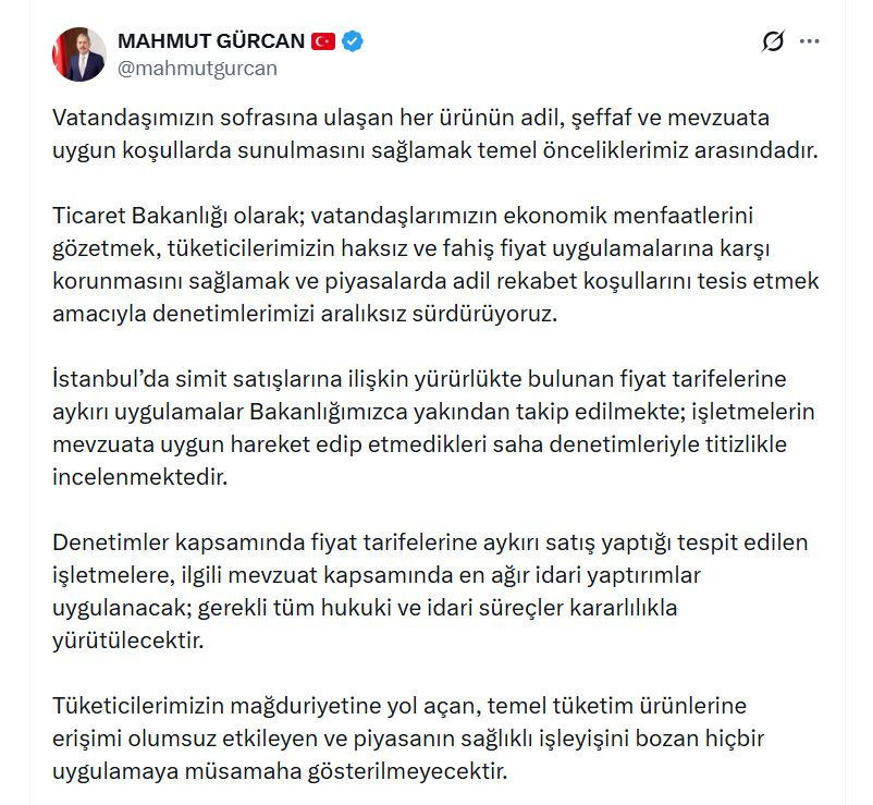 İstanbul'da simit fiyatlarına bakanlık freni: Reçete belli oldu - Resim : 2