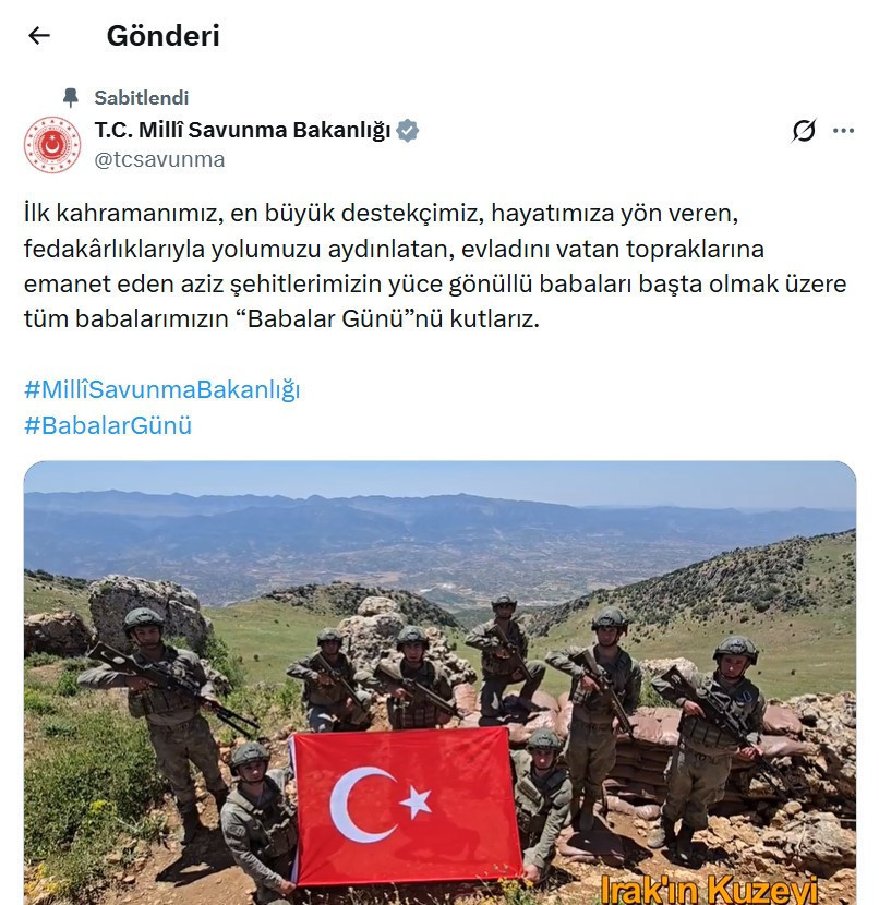 Sınır ötesinden memlekete uzanan selam: Bakanlığın 'Babalar Günü' klibi yürekleri ısıttı - Resim : 1