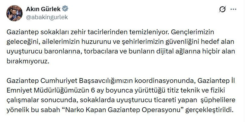 Bakan Gürlek duyurdu… 14 ilde eş zamanlı şafak operasyonunda 382 gözaltı - Resim : 6