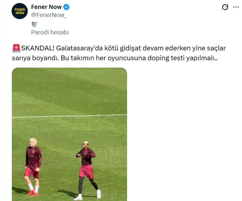 Juventus ma&ccedil;ından sonra &lsquo;doping&rsquo; iddiası: Galatasaray&rsquo;daki sarı sa&ccedil;lılar olağan ş&uuml;pheli mi? - Resim : 1