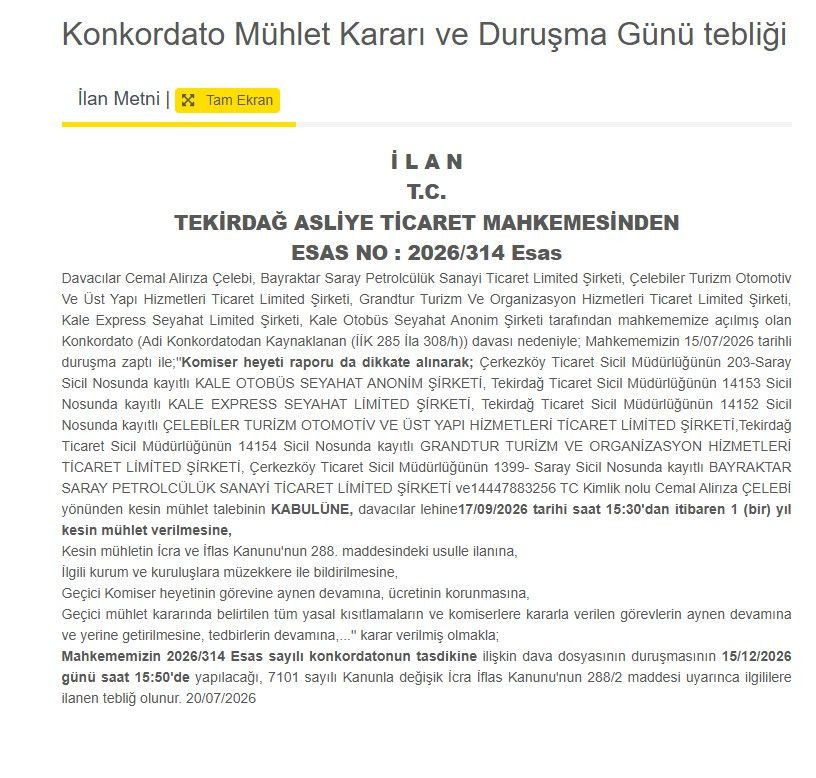Türkiye'nin 51 yıllık otobüs firması iflas eşiğinde: Mahkemeden yeni karar - Resim: 11