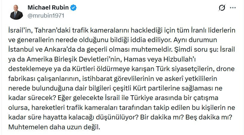 &lsquo;Trafik kameraları&rsquo; diyerek Ankara&rsquo;yı tehdit eden Rubin&rsquo;in ağzındaki bakla - Resim : 2