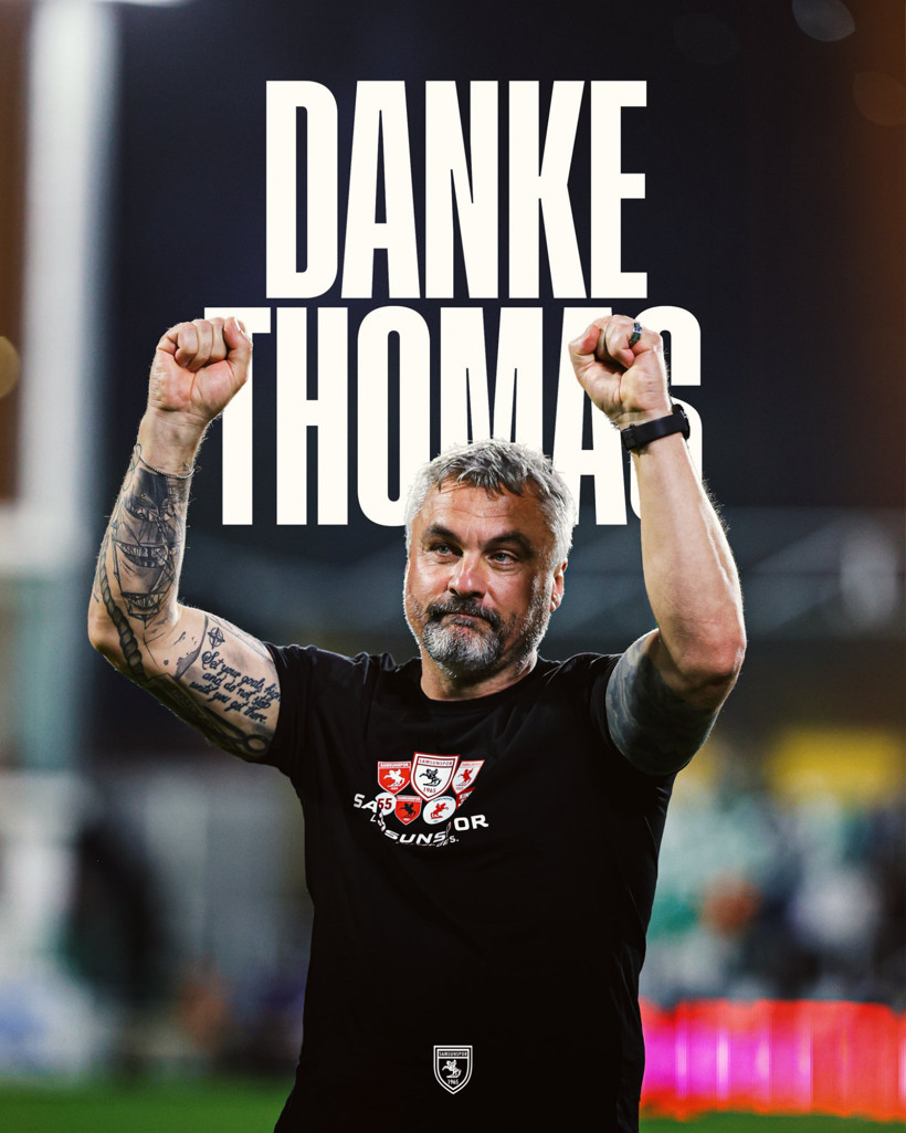 Samsunspor Thomas Reis ile yollarını ayırdı - Resim : 1