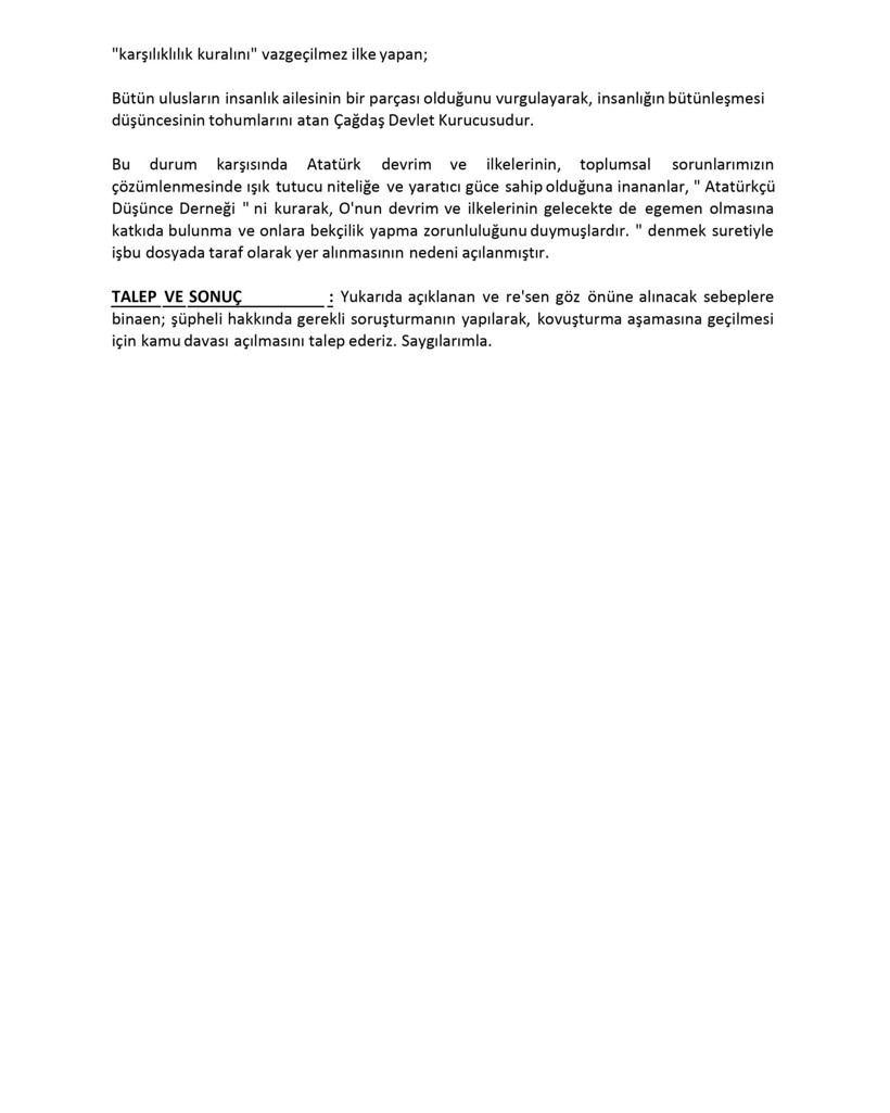 Atat&uuml;rk&ccedil;&uuml; D&uuml;ş&uuml;nce Derneği'nden Fatih Tezcan hakkında su&ccedil; duyurusu - Resim : 1