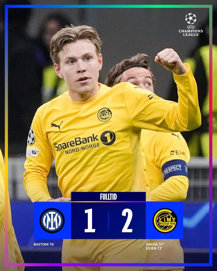 Bodo Glimt, Inter karşısında tarih yazdı: Son 16'ya kaldılar - Resim: 8
