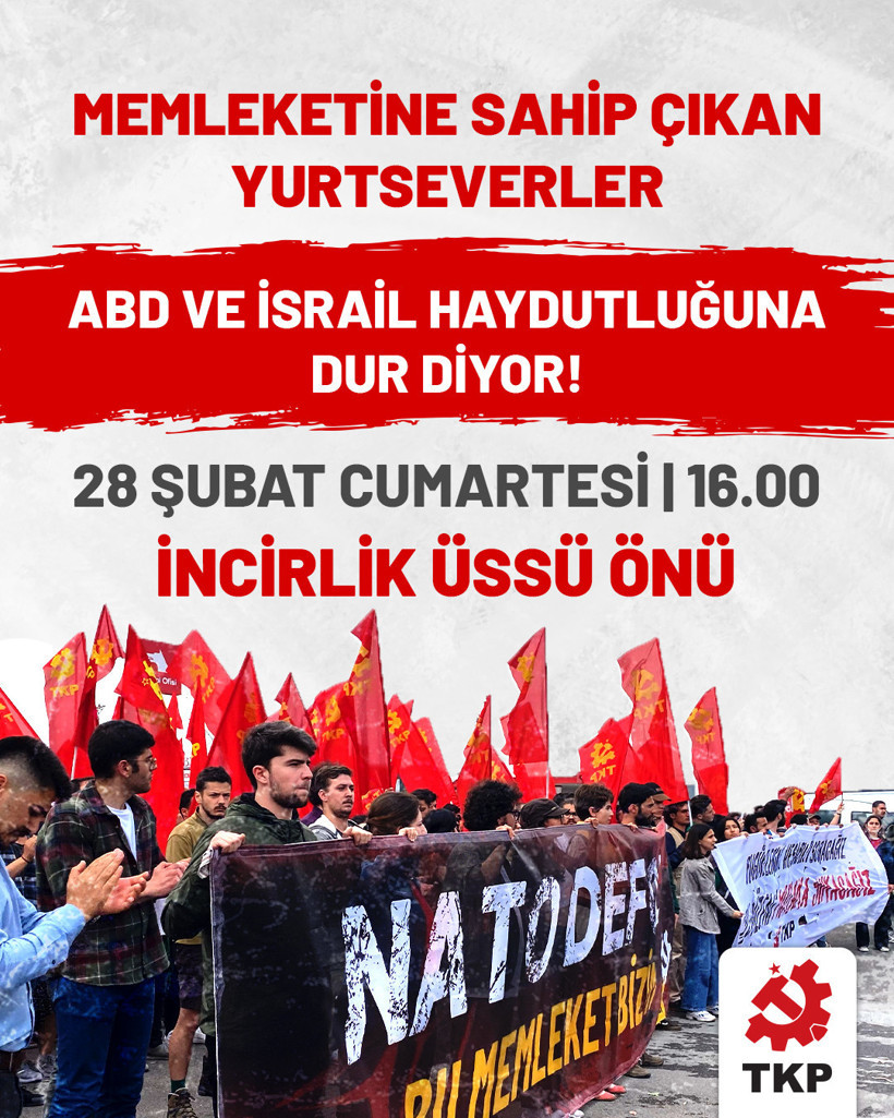 Saldırı sonrası İncirlik Üssü'ne eylem çağrısı - Resim : 1