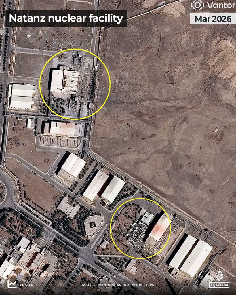 İran’ın kritik nükleer tesisine saldırı doğrulandı: İşte uydu görüntüleri - Resim : 2