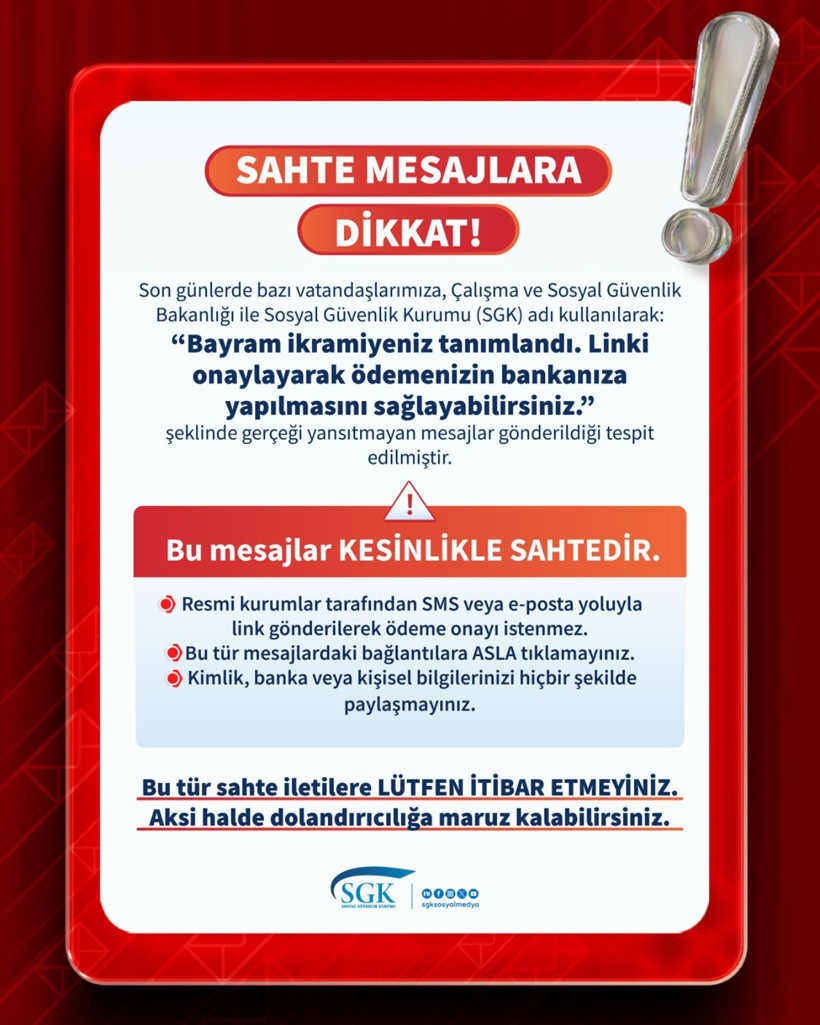 SGK acil koduyla uyardı: Sakın o linke tıklamayın… Binlerce kişiye aynı mesaj gidiyor - Resim: 9